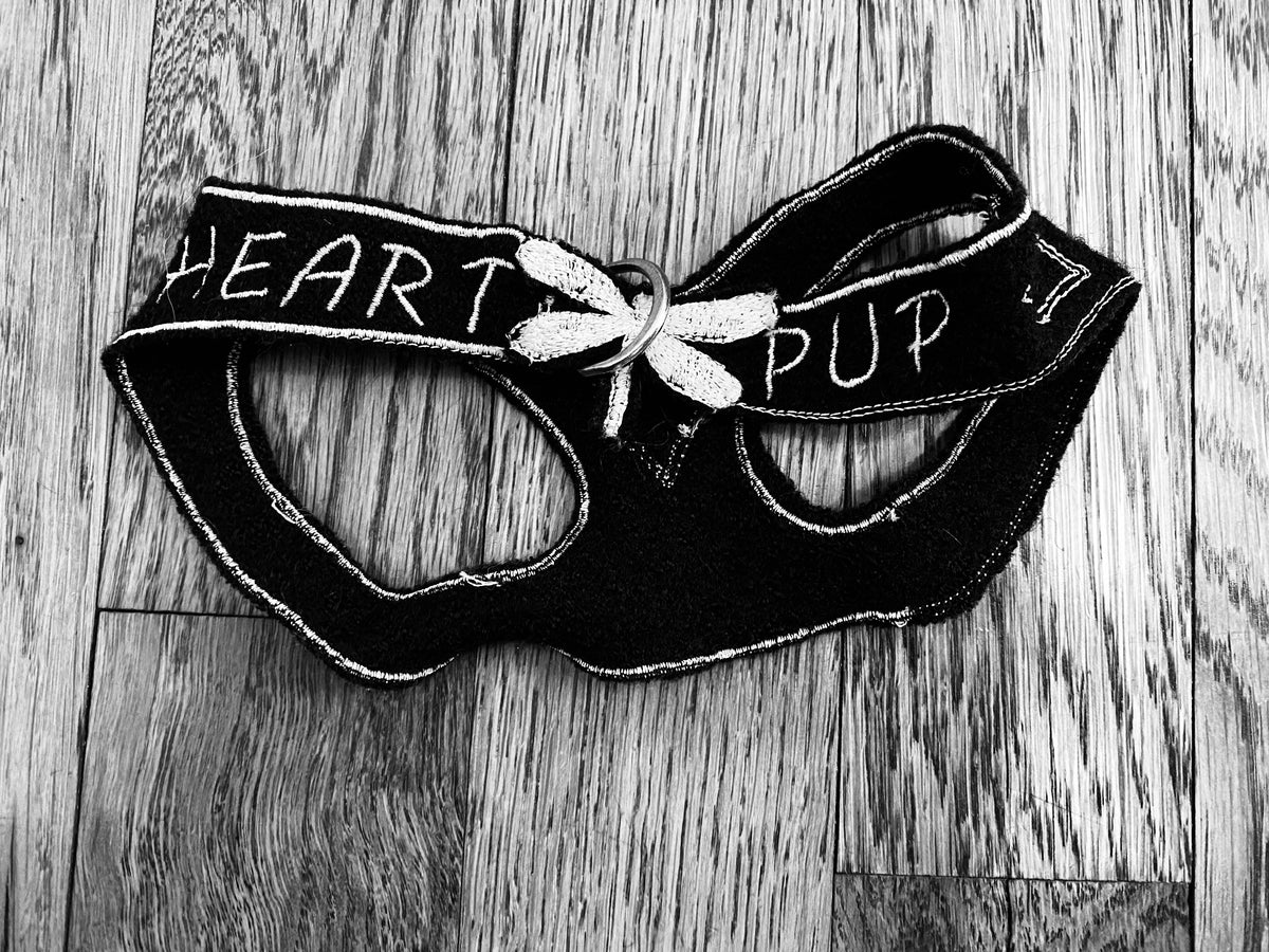 HeartPup slip on body dog harness with D-ring 👍👍 (cotton/cashmere)