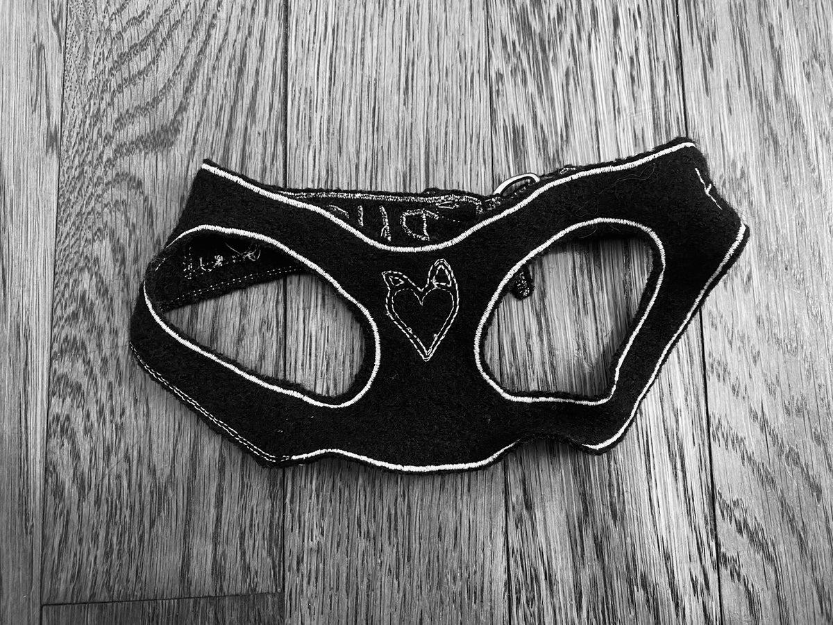 HeartPup slip on body dog harness with D-ring 👍👍 (cotton/cashmere)