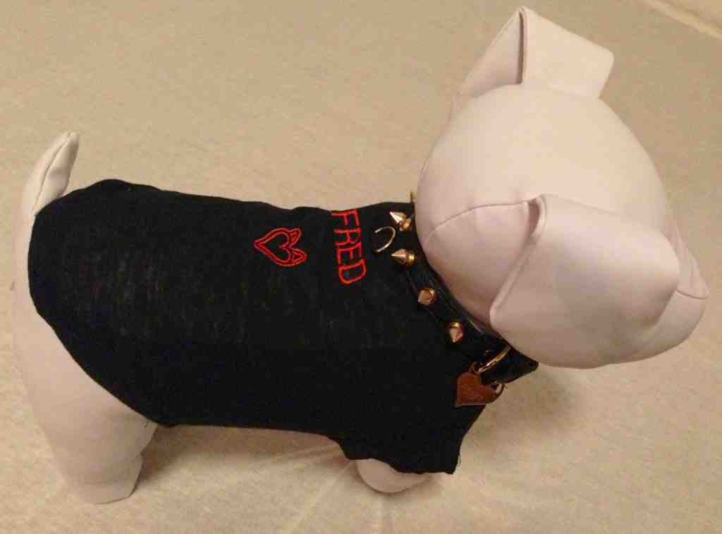CUSTOM NAME SMALL DOG SHIRT