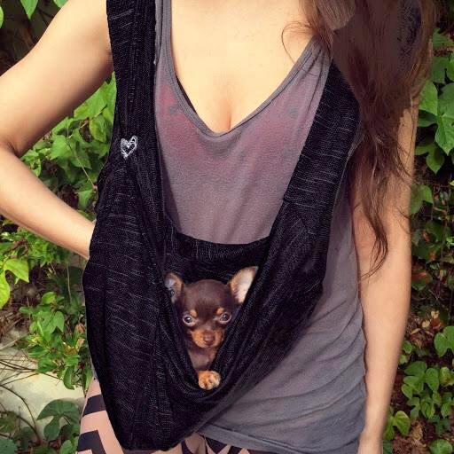 Summer Cotton Knit Pet Sling Dog Carriers