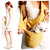 Scarf Sling Yellow Pocket Dog Carriers