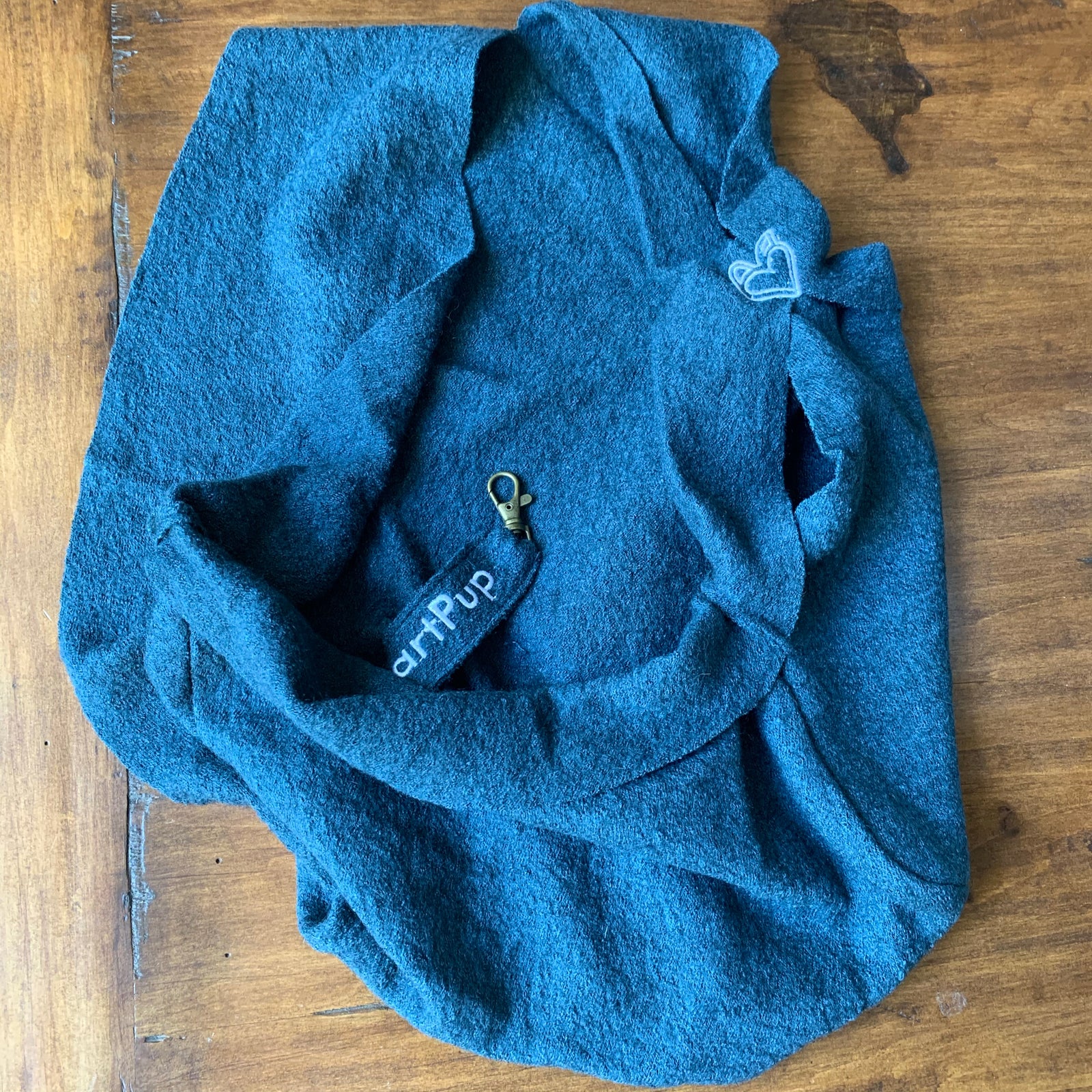 Lefty Sapphire Wool Dog Sling