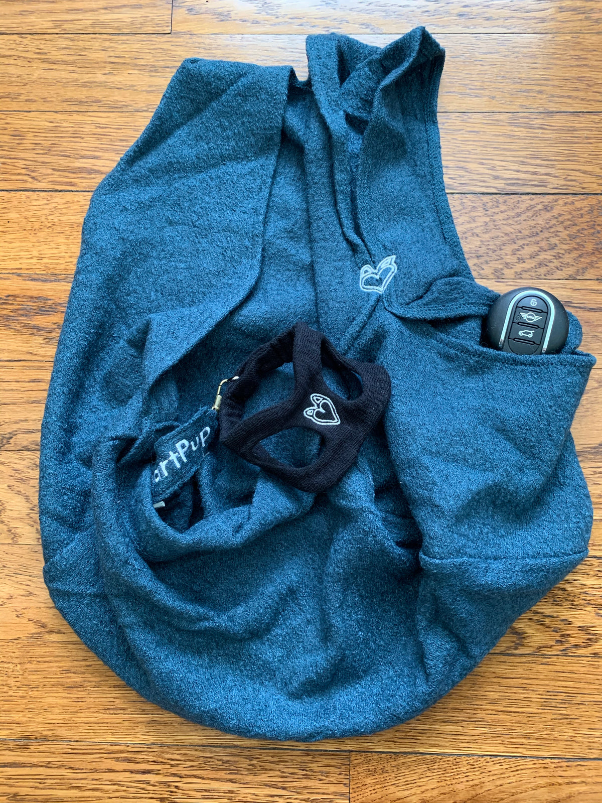 Lefty Sapphire Wool Dog Sling